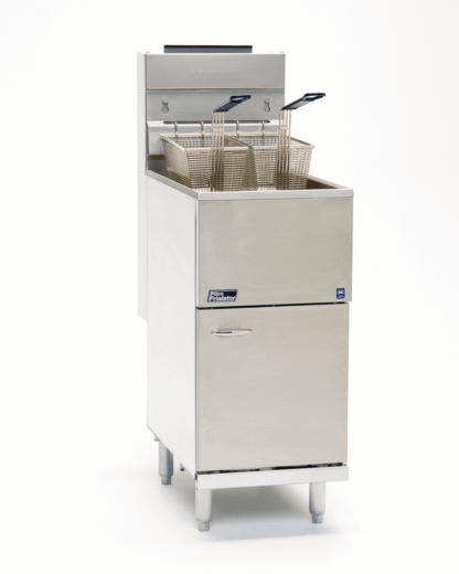 Pitco 35C+, Gas Free-standing Single Tank Fryer, 2 Baskets