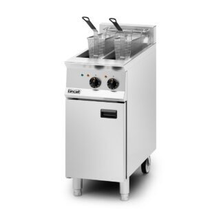 Lincat Opus 800 OE8105, Electric Free-standing Twin Tank Fryer - 2 Baskets