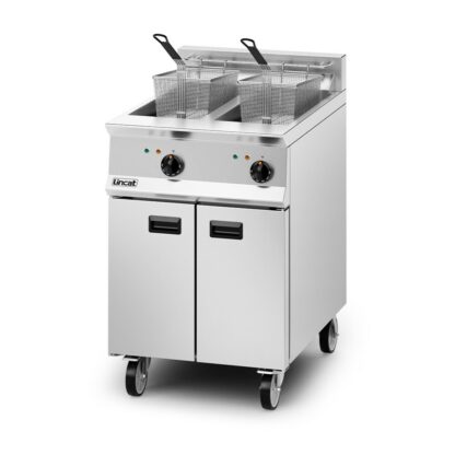 Lincat Opus 800 OE8113, Electric Free-standing Twin Tank Fryer - 2 Baskets