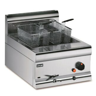 Lincat Silverlink 600 DF4/P, Gas Counter-top Single Tank Fryer, 2 Baskets