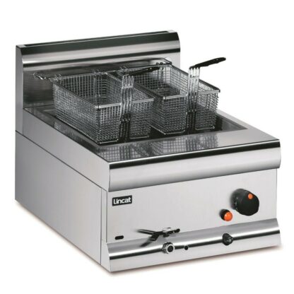 Lincat Silverlink 600 DF4/P, Gas Counter-top Single Tank Fryer, 2 Baskets